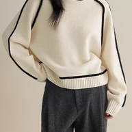 WW | Pullover - Damen Luxus Rollkragenpullover