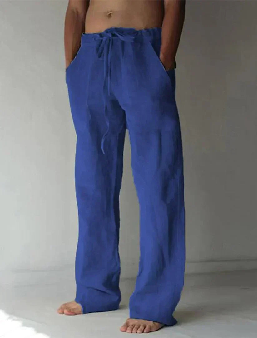WW | Lockere Leinenhose Für Herren