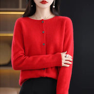 WW | Klassische Wollstrickjacke