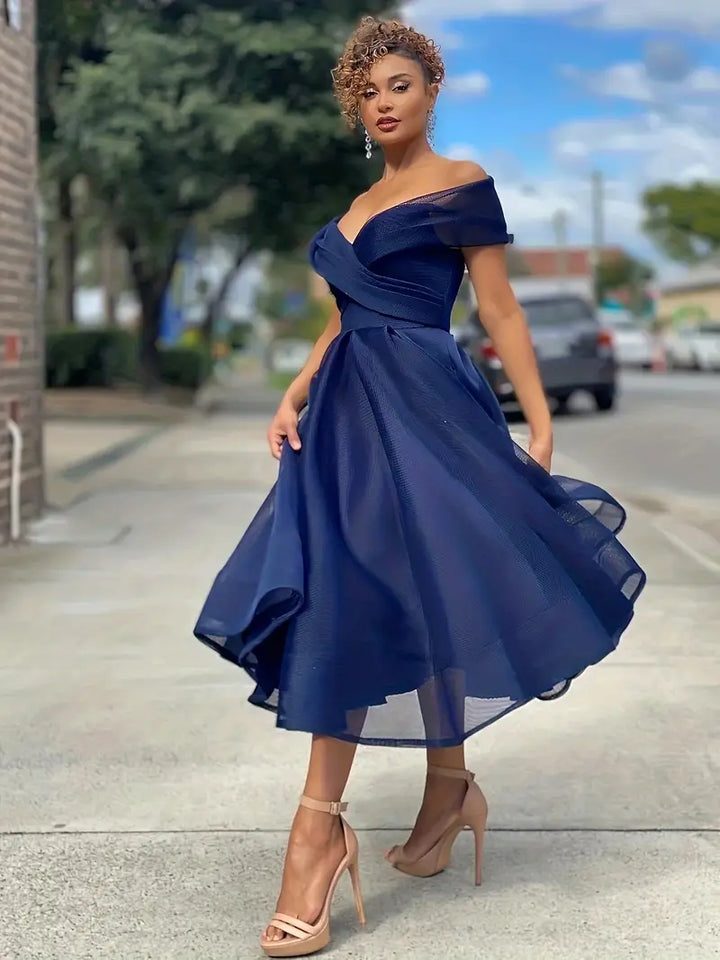 W&W Mode | Stilvolle Strapless Brautfestkleid Mit Spirit