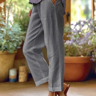 WW | Luftige Damen Leinenhose Für Den Sommer