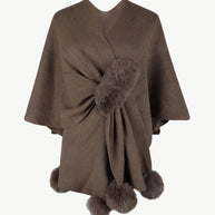 WW | Wollen Damen Poncho Sasha