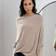 Mariemi™ - Asymmetrisch Drapierter Pullover