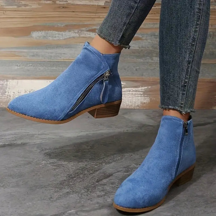 W&W Mode | Stylische Vegan Leder Stiefeletten