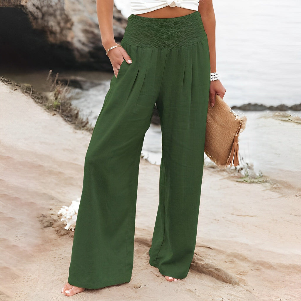 WW | Luxuriöse Weite Hose für Damen