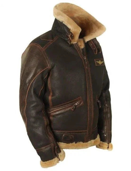 WW | Klassische Pilotenjacke Für Männer