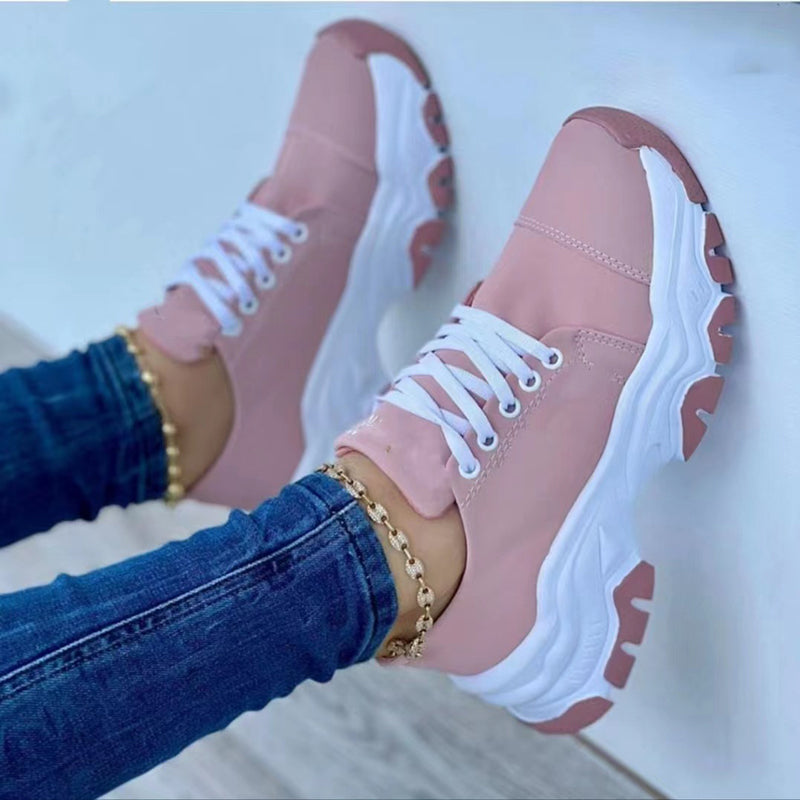 W&W Mode Sportschuhe für Damen-Spaziergänge und lässige Freizeit