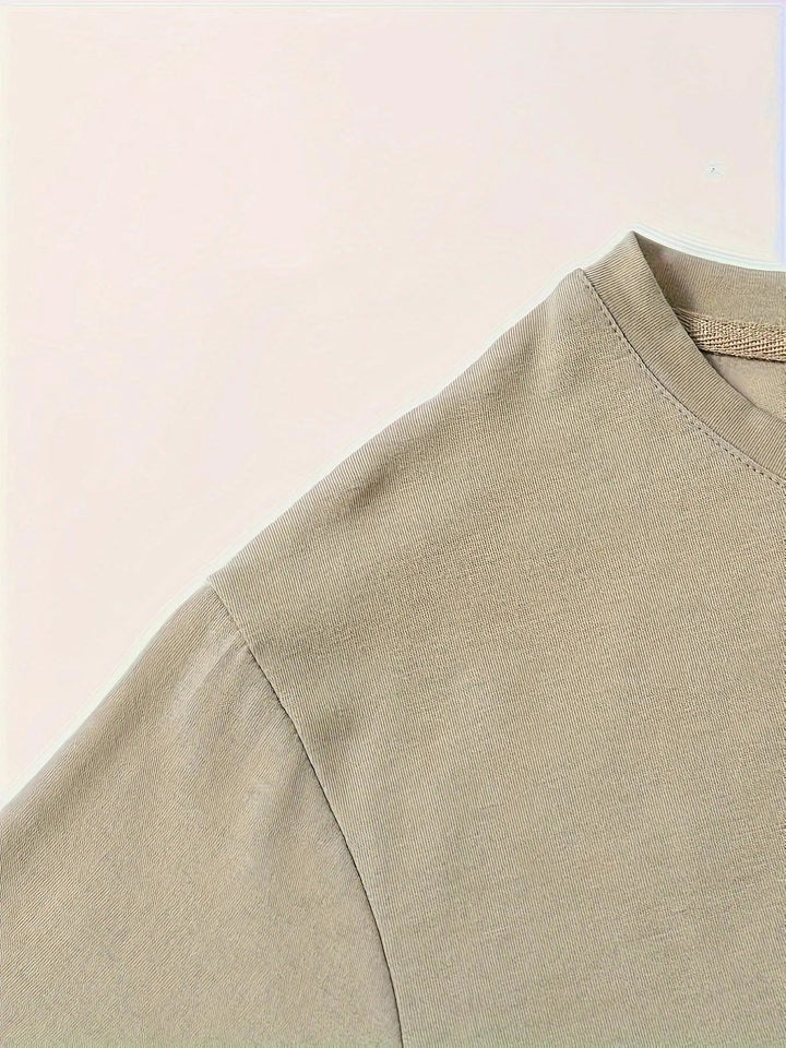 W&W Mode | Herren T-shirt Blumen Und Wellen Design