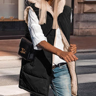 Thermoweste mit Kapuze