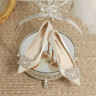 WW | Brautschuhe Stiletto mit Strass