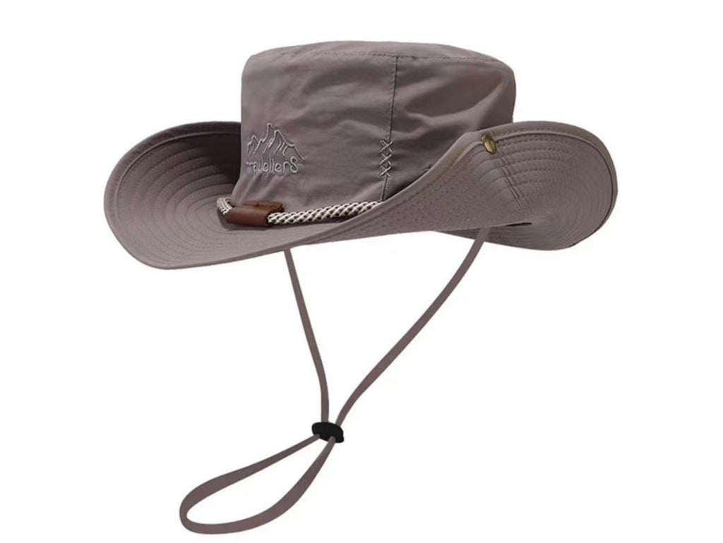 W&W | Angeln Bergsteigen Outdoor Camping Kordelzug Sonnenhut