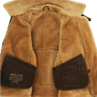WW | Lederjacke mit hohem Kragen