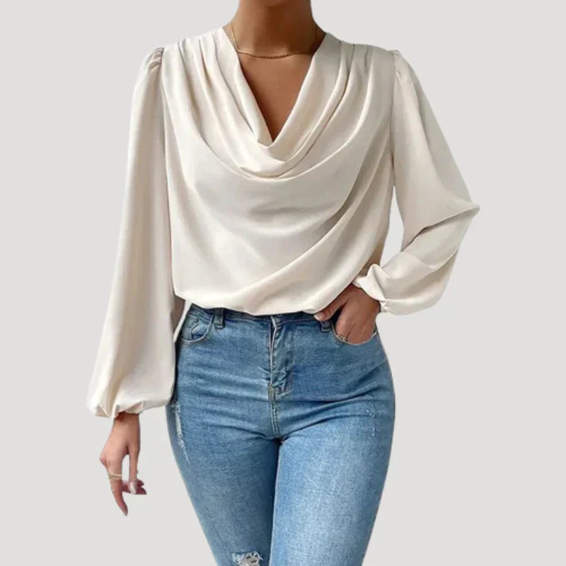 WW | Bluse mit V-Ausschnitt