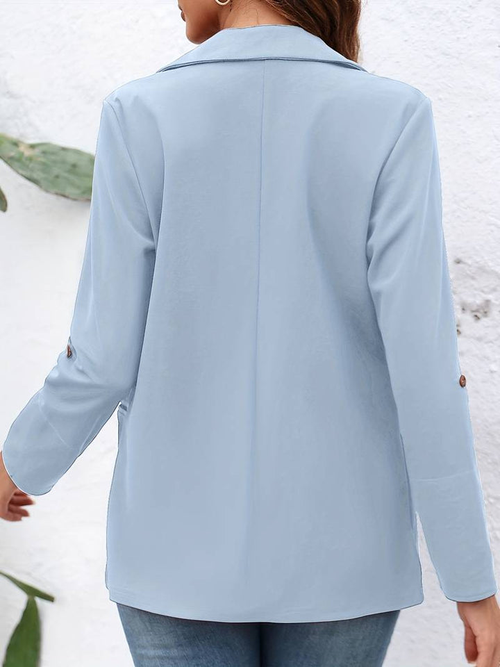 W&W Mode | Casual Blazer mit Offener Vorderseite für Damen | Stilvoll und Bequem