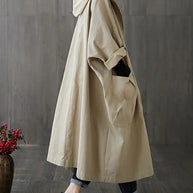 WW | Langer Wasserdichter Trenchcoat Mantel