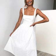 WW | Party Einfarbiges Kleid