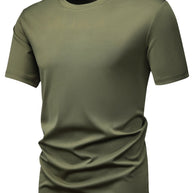WW | 3er Pack Herren T-shirts Mit Kurzen Ärmeln, Sommerliche Einfarbige Farbe
