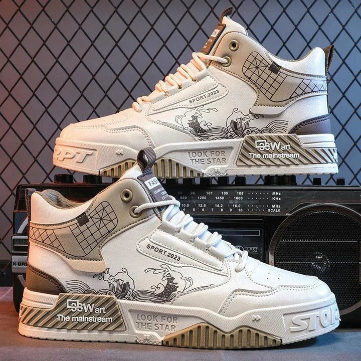 Herren Sneaker mit Mesh-Futter und Gummisohle