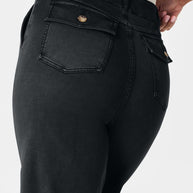 WW | Hochtaillierte Jeans Mit Taschen Klassisch, Stilvoll Und Vielseitig
