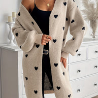 WW | Herz Strickjacke