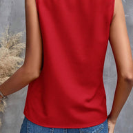 WW | Rüschenshirt mit V-Ausschnitt