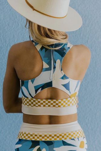 WW | Floral Racerback Vorteilhaft Bikini Set