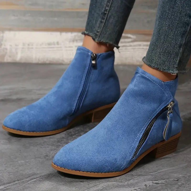 W&W Mode | Stylische Vegan Leder Stiefeletten