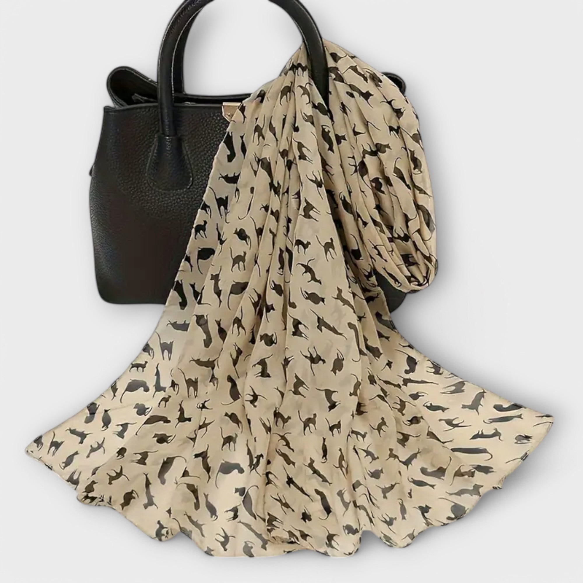 WW | Leoparden Chiffon Schal