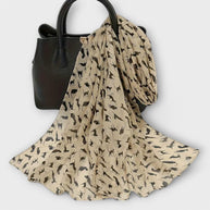 WW | Leoparden Chiffon Schal