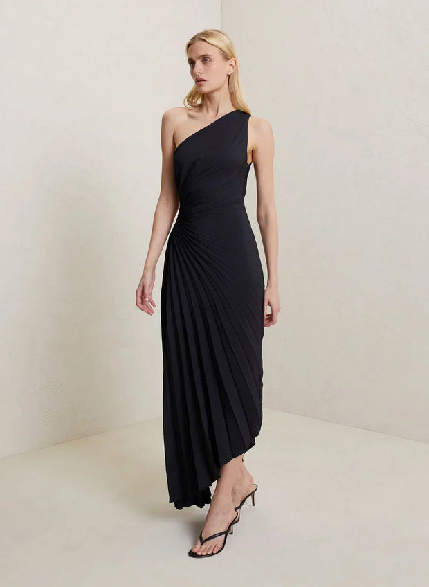 WW | One Shoulder Maxikleid