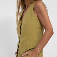 WW | Knopfwesten- und Weitbein-Hosen-Set