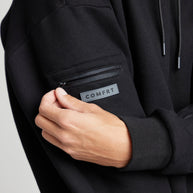 WW | Reise Kapuzenpullover mit Flugzeugmodus-Grafik