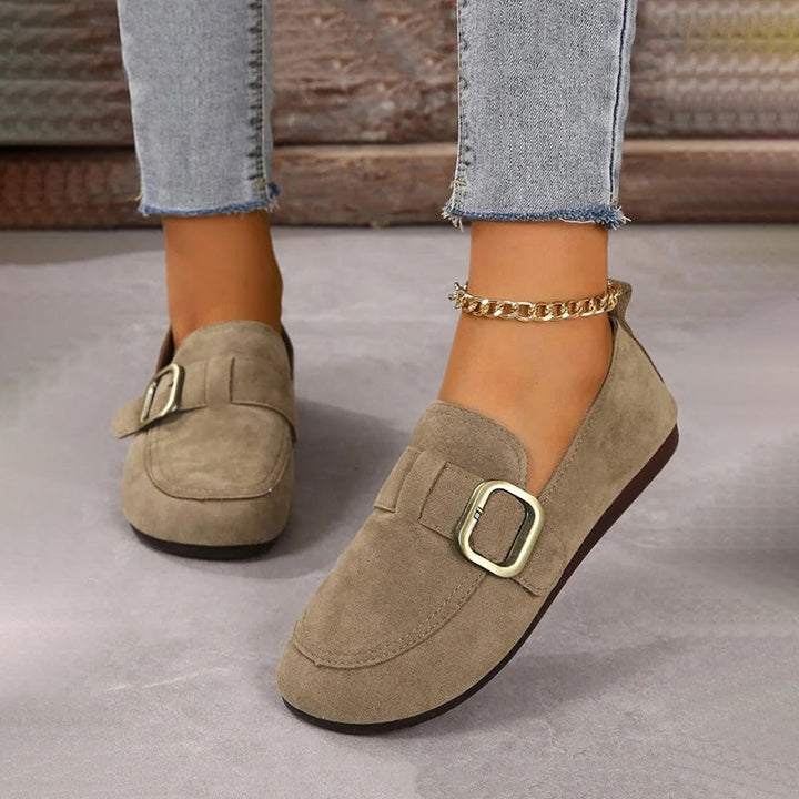 W&W Mode | Vintage Bequeme Slip-On-Schuhe