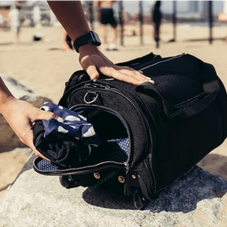 wandelbare Duffle-Kleiderkoffer