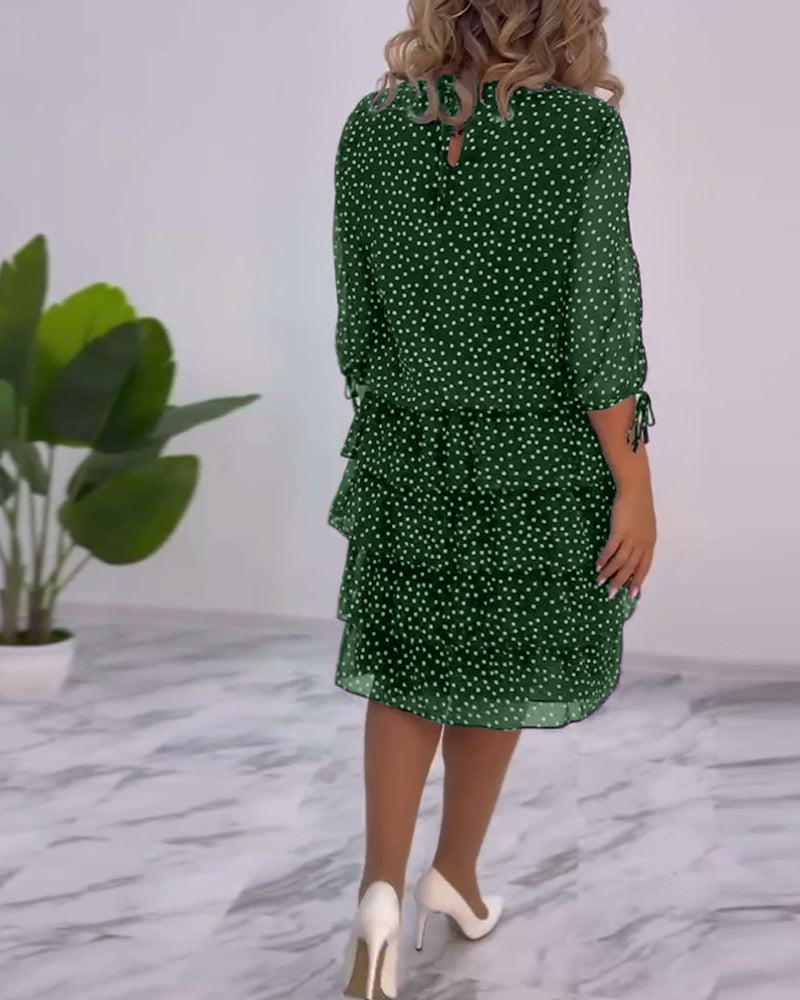 WW | Stilvolles Herbstkleid Mit Eleganz