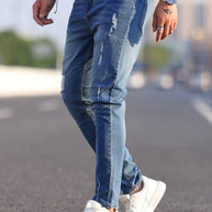 WW | zerrissene jeans für männer