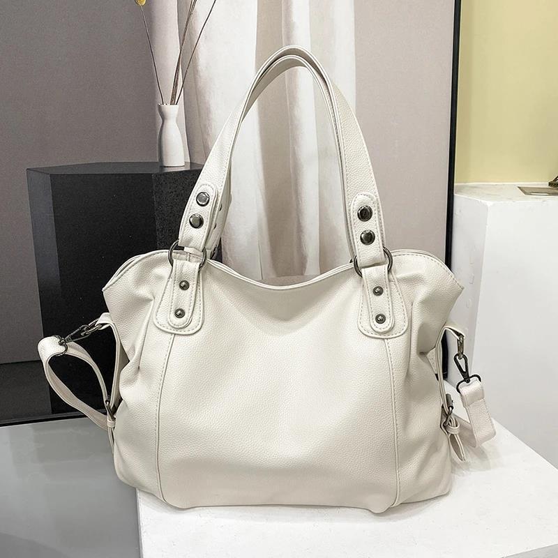 W&W Mode | Luxe Lederne Damen Schultertasche