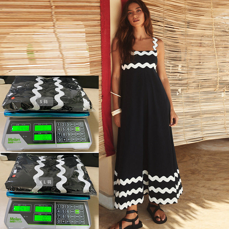 WW | Wellen Maxi Kleid