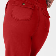 WW | Hochtaillierte Jeans Mit Taschen Klassisch, Stilvoll Und Vielseitig