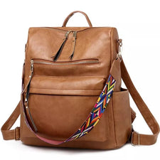 WW | Eleganter Weicher Leder-Rucksack