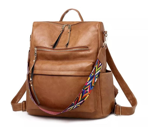 WW | Eleganter Weicher Leder-Rucksack