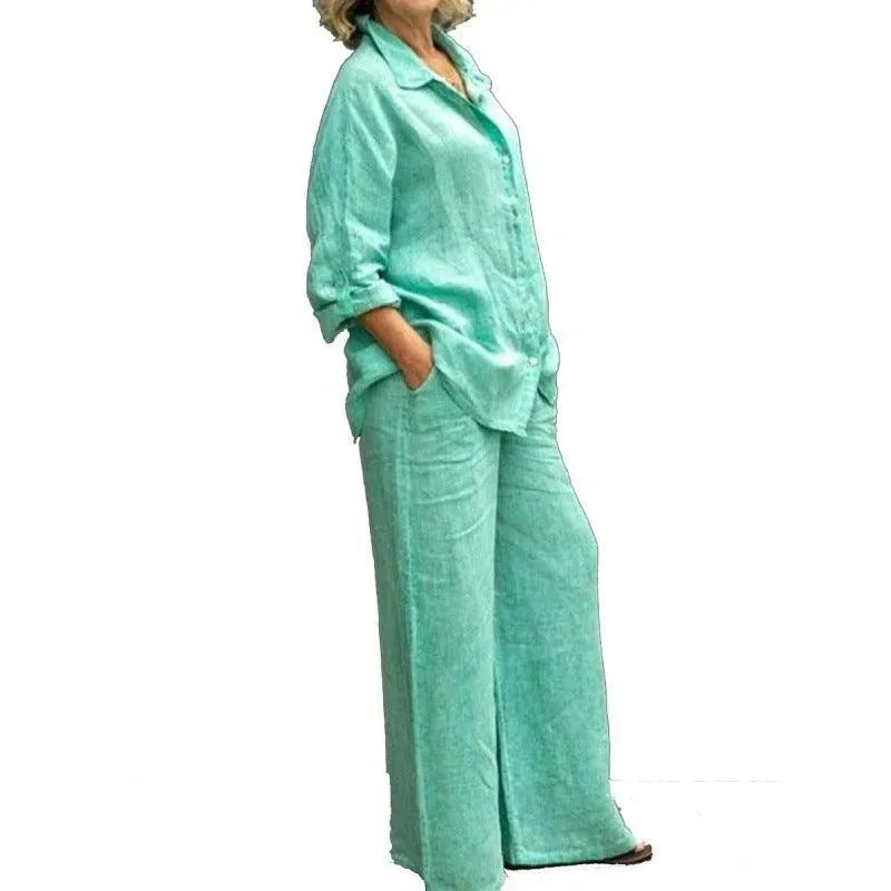 WW | Damenanzug mit Hose und Casual-Shirt
