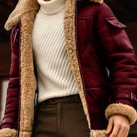 WW | Camel Stilvolles Fliegendes Lederjacke Für Herren Luxus Und Komfort