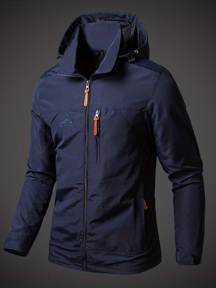 W&W Mode | Wasserabweisende Herren Softshelljacke Mit Kapuze