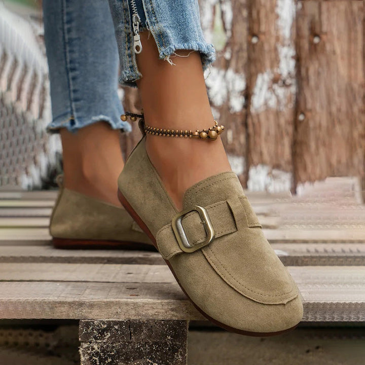 W&W Mode | Vintage Bequeme Slip-On-Schuhe