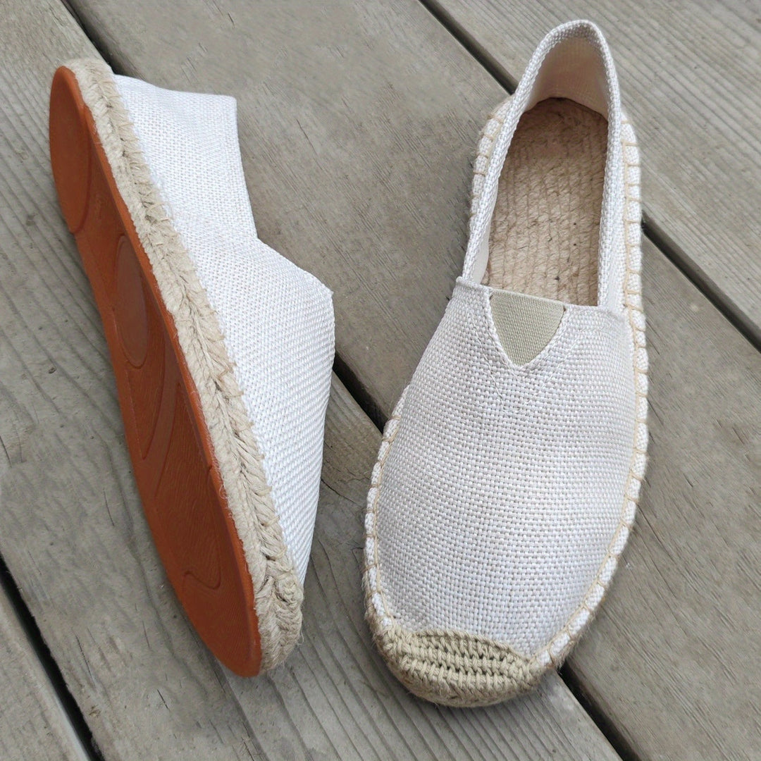 W&W Mode | Herren Espadrilles Loafers Für Lässigen Komfort