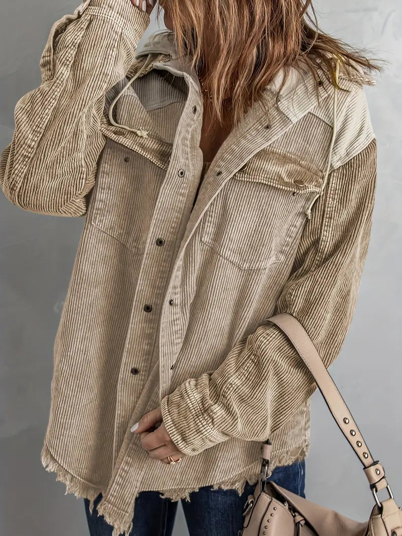 Mühelos und trendige Jacke