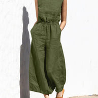 WW | Klassischer Baumwoll Jumpsuit
