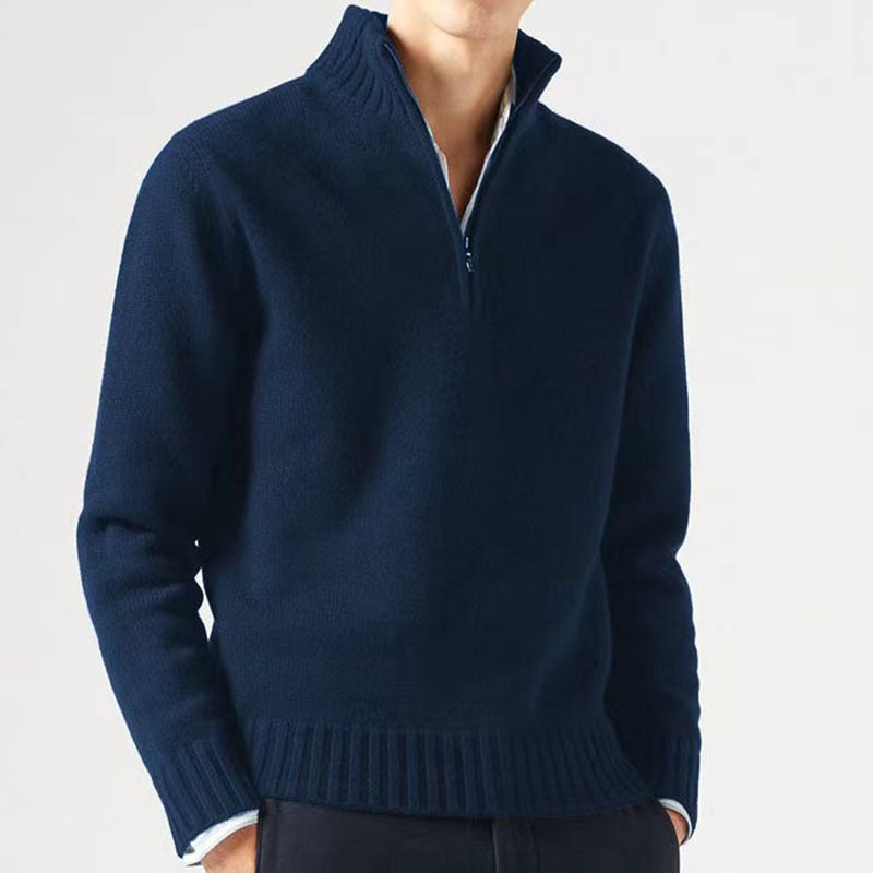 WW | Stylischer Zipper Pullover Für Herren