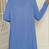 WW | V-Ausschnitt Knopf-Oben Langarm Cardigan